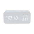 thumbnail image 2 of Dvkptbk Digital Alarm Clock with Wireless Charging Digital Temperature Humidity Monitor Three Alarms Snooze Alarm, 2 of 6