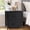 Black, variant on Nextay Nightstand Set 2, 2 Drawer Dresser for Bedroom, Bedside Furniture, End Table for Bedroom, Closet, Entryway, Black