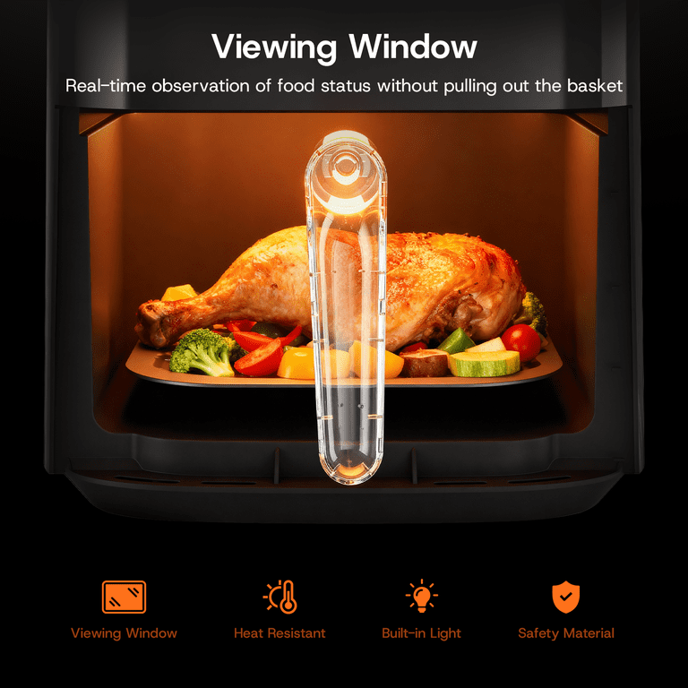 Patbrela 6-Quart Air Fryer with LED Display photo 4