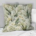 thumbnail image 2 of Designart "Meadows Inspired By Lush Green Grasslands I" Botanical Printed Throw Pillow, 2 of 5