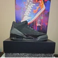 thumbnail image 1 of Ni - ke Ni - ke Air Jordan Retro 3 Black Cat 2025 CT8532-001 Men's Size 12 New In Box, 1 of 5