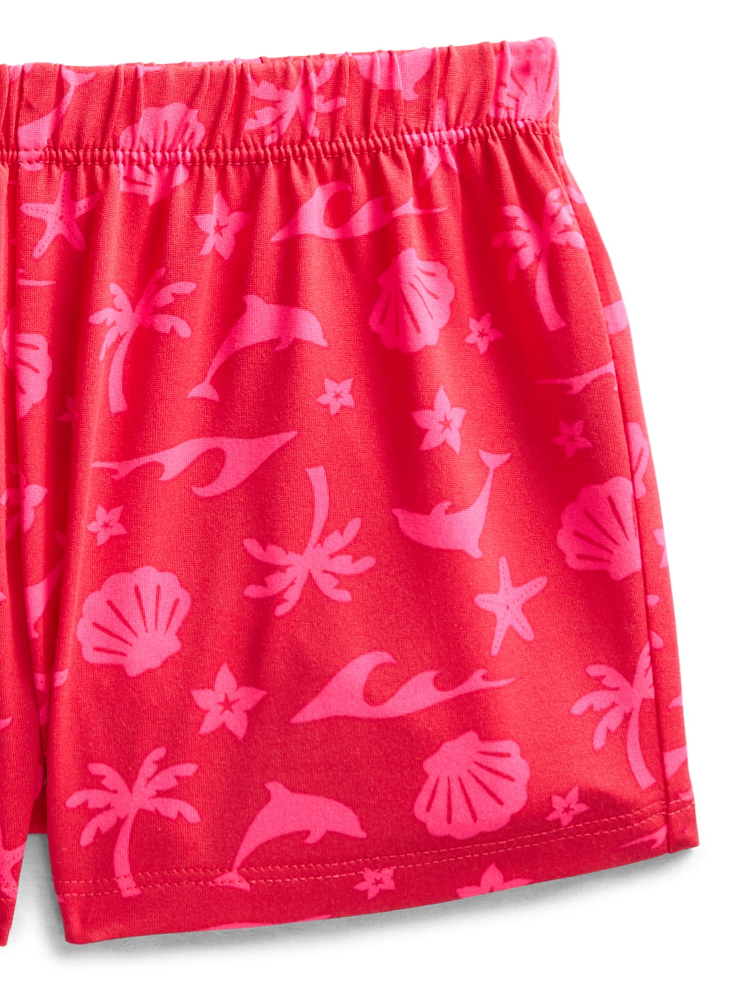 Wonder Nation Girls Tank Top and Shorts Pajama Set, 2-Piece, Sizes 4-18