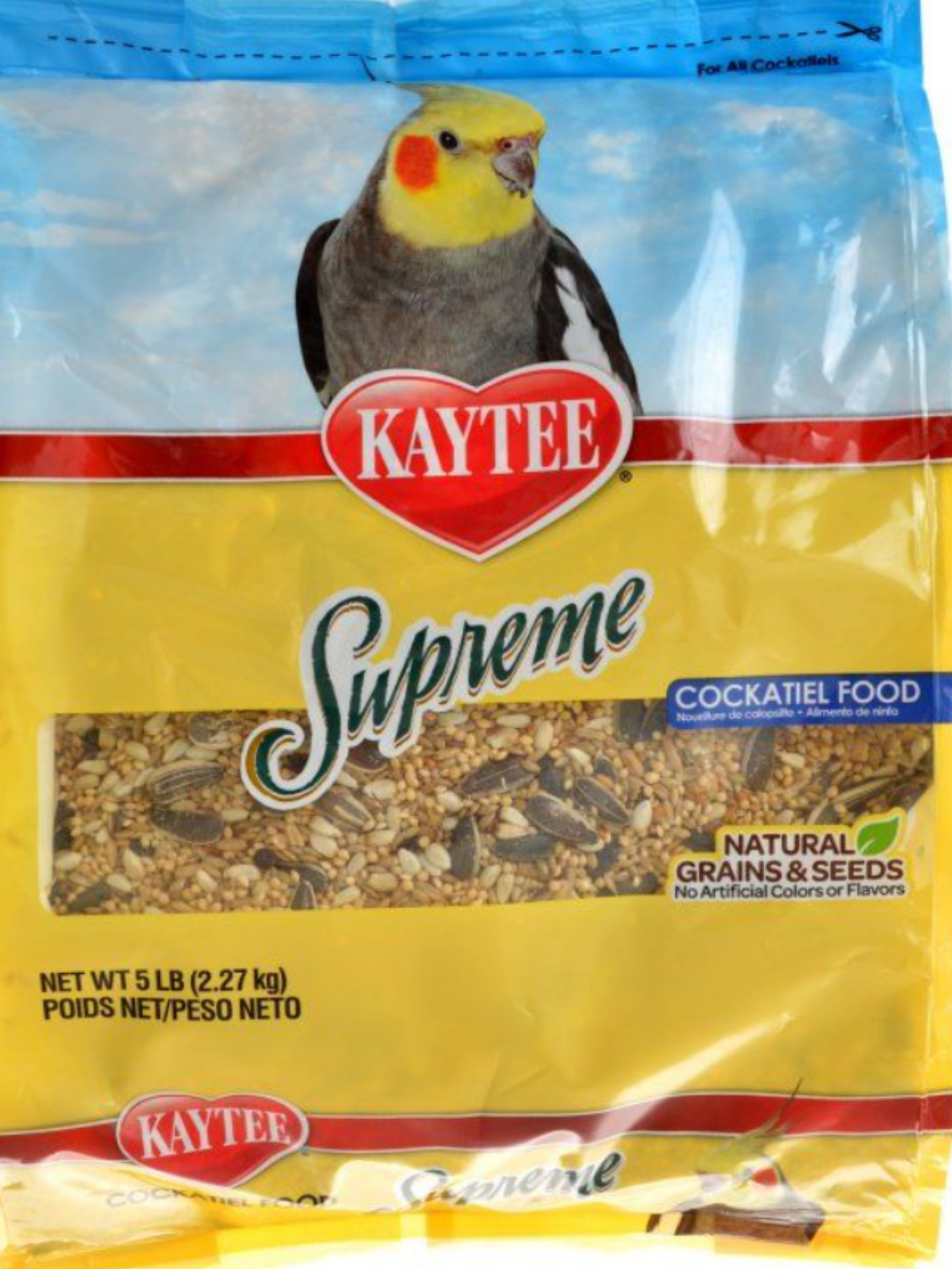 kaytee supreme daily blend parrot food