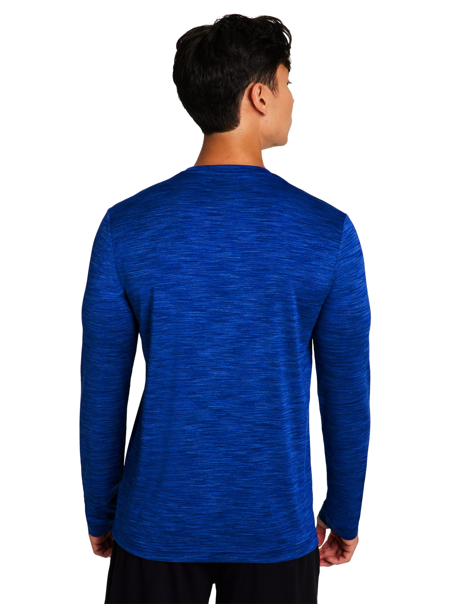 Reebok Mens and Big Mens Stride Performance Long Sleeve Shirt, Sizes XS-5XL