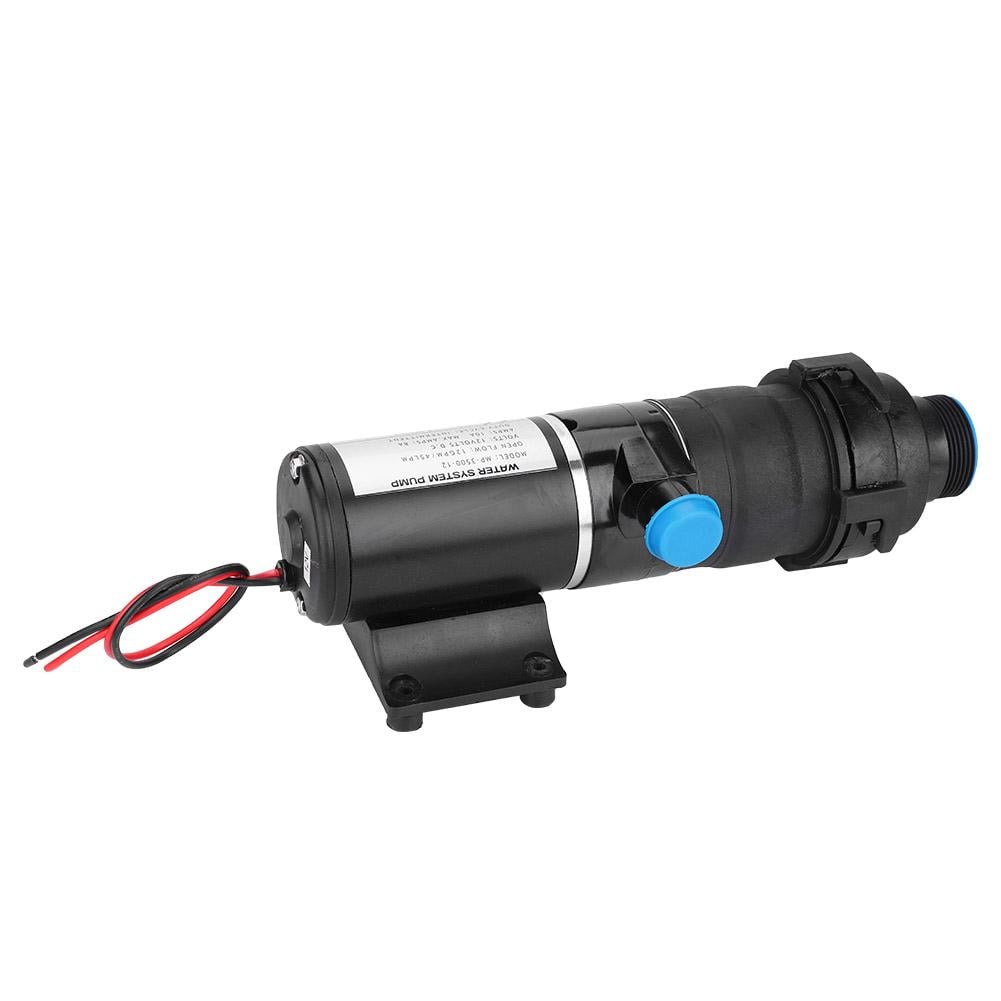 Mgaxyff RV Mount Pump,DC12V RV Mount Macerator Waste Water Pump 45 LPM 12GPM for Camper Ship