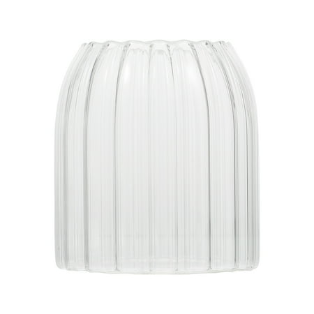 

1pc Water Mug Creative Beverage Mug Glass Practical Drink Cup (Transparent)