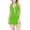 Green, variant on Levmjia Women Fishnet Halter Lingerie Mini Dress Soft Stretch Sheer Mesh Solid Color Lightweight Sleepwear Crisscross Front Cutout Breathable Home Date Night Adult Bodysuit