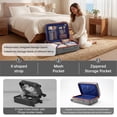 thumbnail image 6 of New York Xpress 20" Carry on Luggage,PC Hardside Expandable Suitcase with Silent Wheels & Aluminum Wide Handle,TSA-Approved, Silver - LP13803, 6 of 11