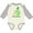Natural and Heather, variant on Inktastic I Love Poppy Boys or Girls Long Sleeve Baby Bodysuit