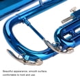 thumbnail image 4 of Trumpet, Brass Trumpet Body Beautiful Appearance Not Easy To Rust Brass Trumpet, For Christmas Gifts Instrument Lovers Practice Performance, 4 of 8