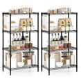 thumbnail image 1 of Costway 2 PCS Metal Storage Shelving Unit 600 LBS Storage Organizer with V-Shaped Rack, 1 of 9