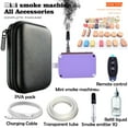 thumbnail image 7 of HSETIY Mini Handheld metal Smoke Machine Handmade Rechargeable Remote Control Smoke Machine  Smoke Maker for Videos Photography Outdoor Activities Party, 7 of 7