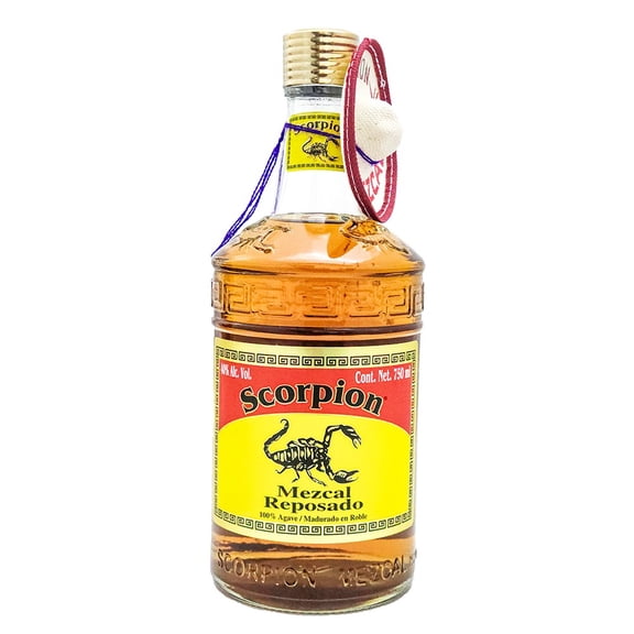 Mezcal Reposado Scorpion 750 ml Scorpion Mezcal Reposado