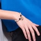 thumbnail image 4 of Fiudx Pulsera de Perlas, Amuleto de Perla de Agua Dulce Hipoalergénico, Pulsera de Aventurina de La Suerte, Accesorio de Perla con Diseño Apacible, Regalo de Moda para Mujer, Talla Ajustable, 4 of 4