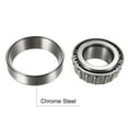 thumbnail image 3 of Uxcell LM12749 Tapered Roller Bearings Inner Cone and Outer Race Cup Set Chrome Steel Silver Tone 1pcs, 3 of 3