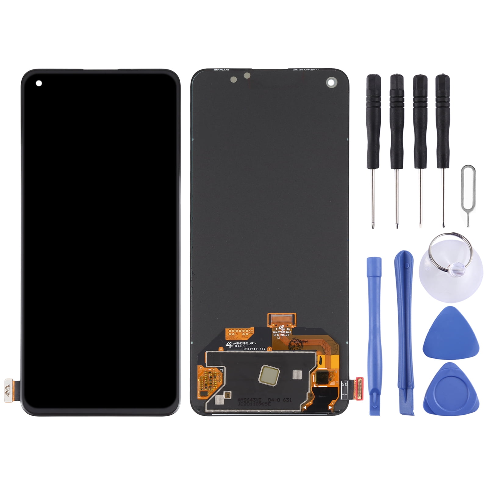 OPPO - realme GT 5G A.O OPPO Realme GT 5G Super AMOLED LCD Screen and Digitizer Full