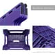 thumbnail image 3 of Taburete plegable y portátil para niños y adultos, pequeño taburete de plástico plegable, antideslizante, para cocina, baño, jardín y dormitorio, 22 cm, blanco, 3 of 5