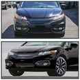 thumbnail image 2 of Spec-D Tuning Chrome Fog Lights Compatible with 2014-2015 Honda Civic 2 Door, L+R Pair Assembly, 2 of 7