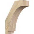 thumbnail image 2 of Ekena Millwork BRC04X10X14IMP00RDF 4"W x 10"D x 14"H Imperial Rough Sawn Knee Brace, Douglas Fir, 2 of 4