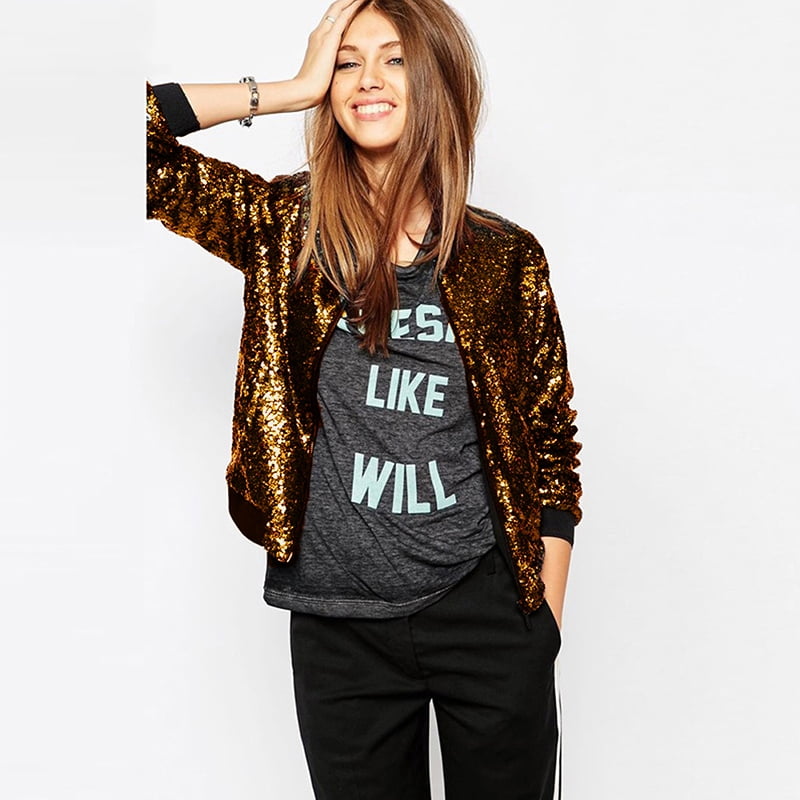 sequin jacket canada