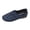 Dark Blue_016, variant on Women Suede Shoes Split Square Toe Retro Ballet Flat Shoes Comfortable Wide Width Loafers Slip on Lazy Flats Black 5.5（EU-36）