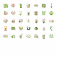 thumbnail image 4 of 35pcs Cute Matcha Stickers Drinking Coffee Stickers Funny Stickers for Laptops Notebooks Suitcases, 4 of 9