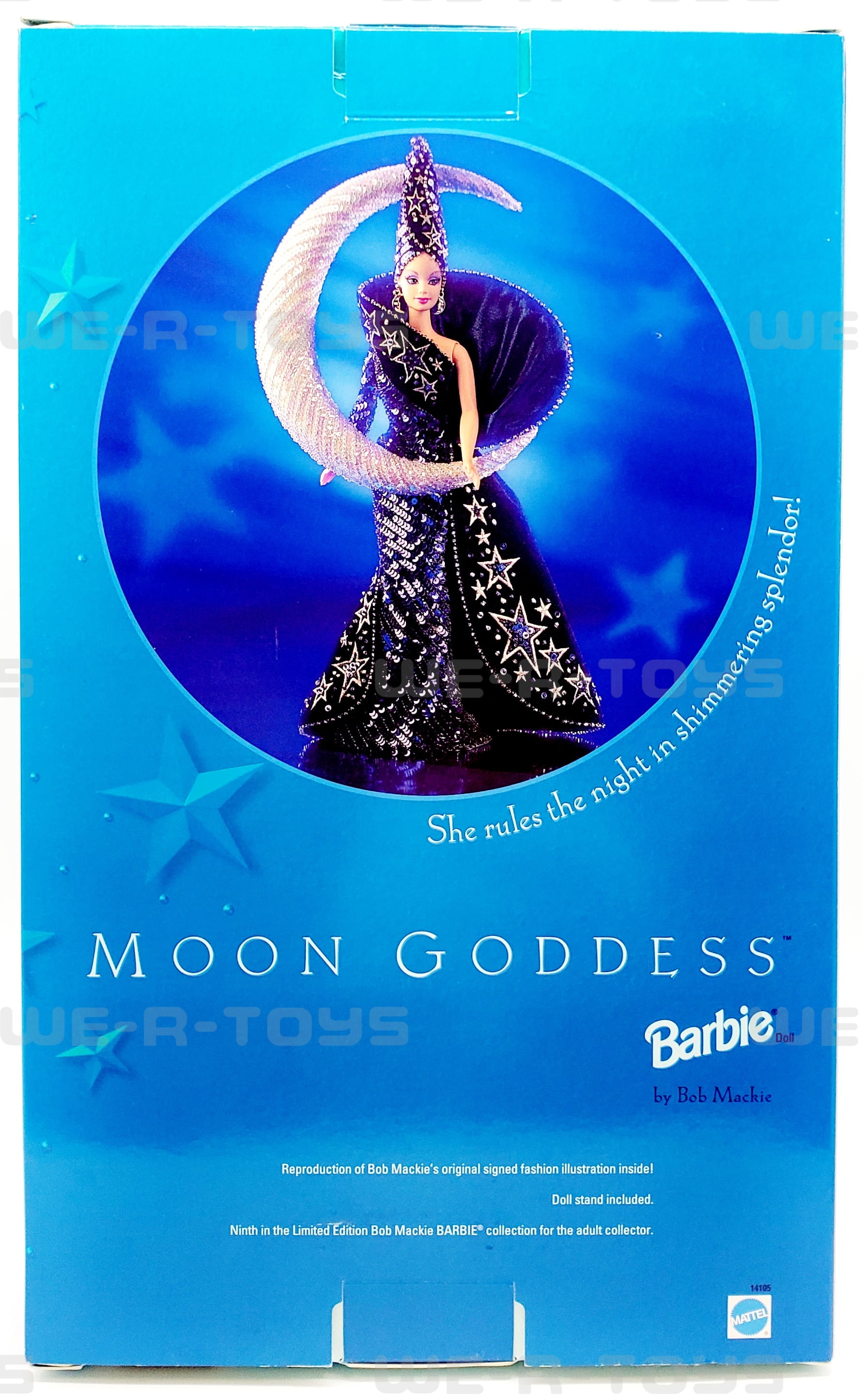 Bob mackie moon goddess barbie doll hotsell