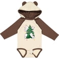 thumbnail image 3 of Inktastic Kawaii Cats Christmas Tree Boys or Girls Long Sleeve Baby Bodysuit, 3 of 5