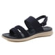 thumbnail image 3 of Sandalias de vestir trenzadas Zapatos para caminar con punta abierta Correa en el tobillo Soporte para el arco para mujer, 3 of 6