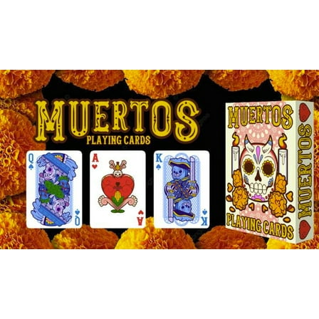MUERTOS Playing Cards by Emmanuel Valtierra