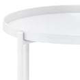 thumbnail image 4 of Simpli Home Monet Industrial 17 " Metal Metal End Table in White, 4 of 7