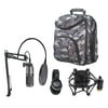 Audio Technica Podcast Podcasting Pack wUSB Microphone+Headphones+Boom+CAMOPACK