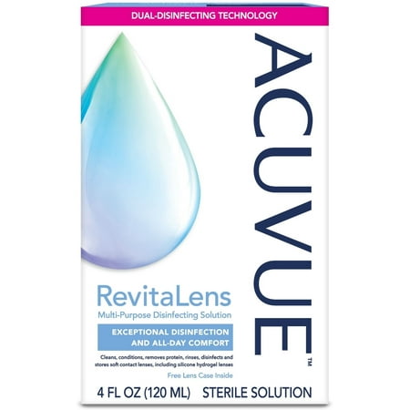 Blink ACUVUE� RevitaLens Multi-Purpose Disinfecting Solution, 4 oz. (Pack of 4)