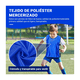 thumbnail image 3 of 12 pzs Casacas Chaleco Entrenamiento Deportivo Futbol para niños Malubero Azul, 3 of 5