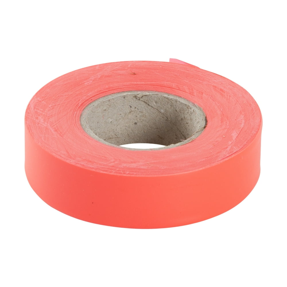 Allen Company Flagging Tape Roll, 150' L X 1"W, Orange