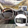 thumbnail image 4 of Mini Reloj De Coche Digital Autoadhesivo Con Soporte Lcd, 4 of 7