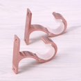 thumbnail image 3 of Curtain Hooks Curtain Hooks Curtain Rod Support Hooks, High Strength Aluminum Alloy Curtain Support 2pcs, 3 of 5