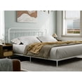 thumbnail image 7 of ARICOEASY Metal California King Size Headboard for Bedroom with Height Adjustable, Sturdy Headboard Suitable for Bedrooms, Hotel, Guesthouse, White, 7 of 7