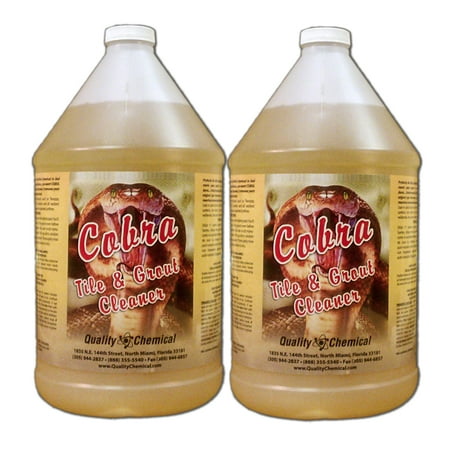 Cobra Floor Tile & Grout Cleaner - 2 gallon case (Best Way To Whiten Grout)