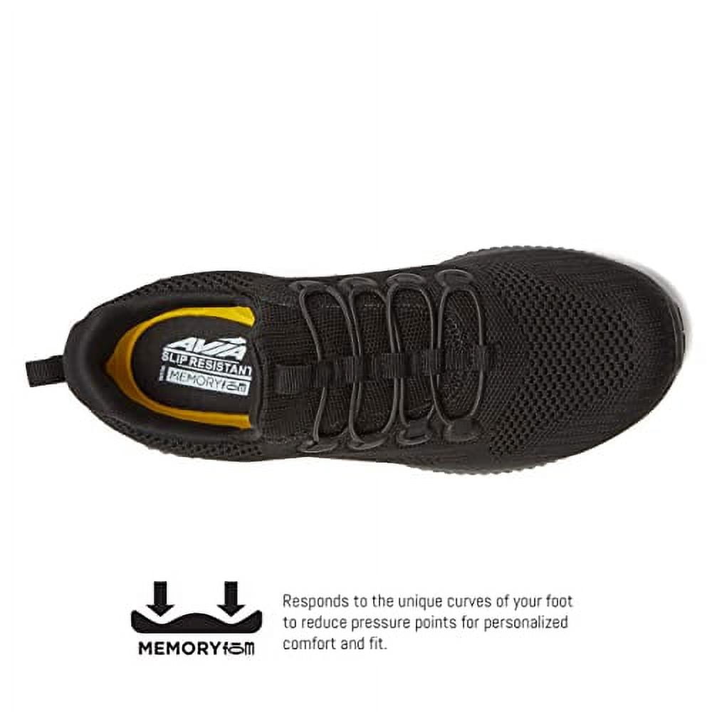 Avia Anchor Slip Resistant Mesh Slip-on Shoes for Women