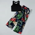 thumbnail image 4 of Birdeem Débardeur pour Filles Mode Décontractée Sans Manches Col Rond Ensemble Pantalon Long Imprimé, 4 of 12