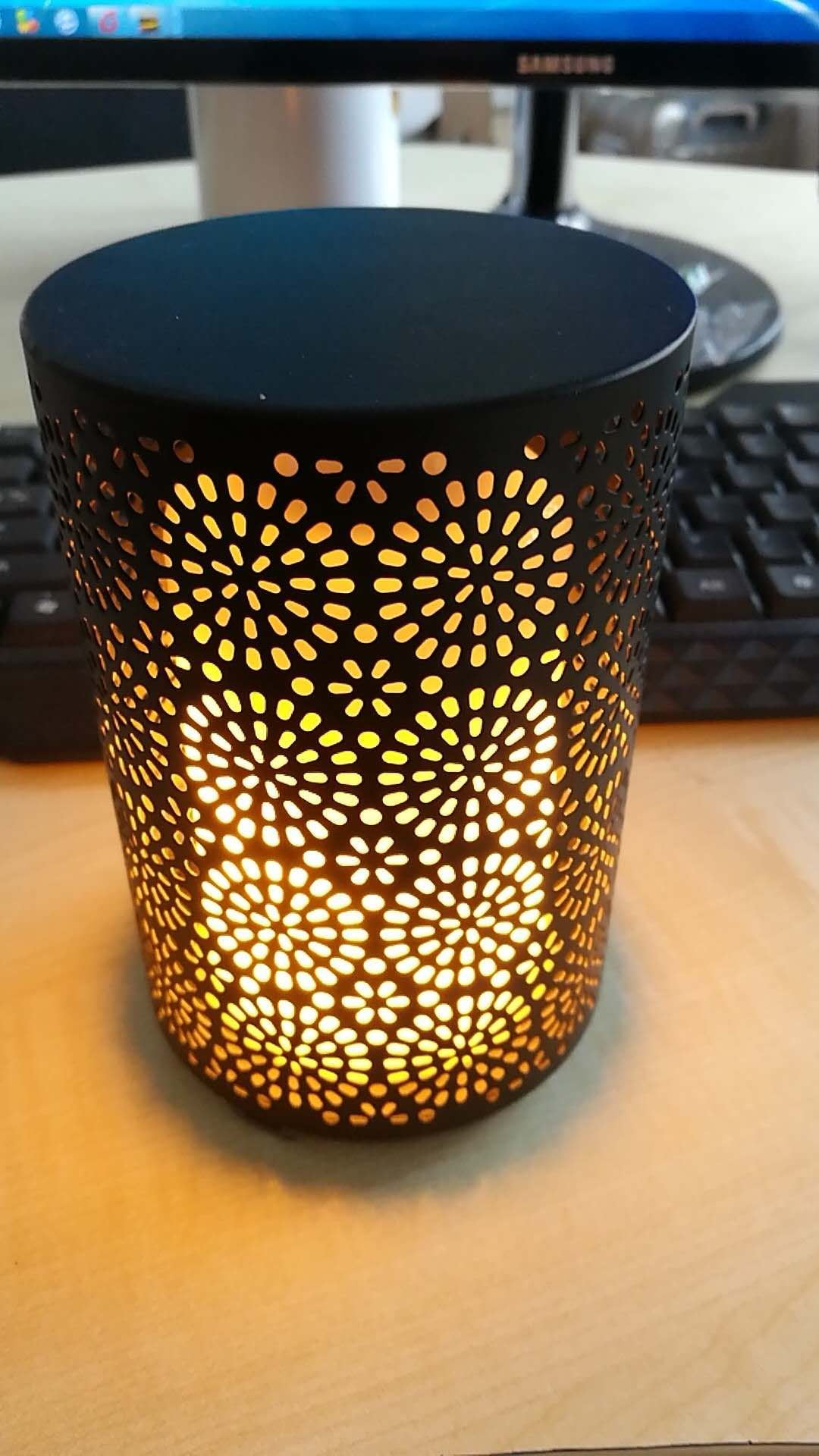 FLAME ILLUSION LED CANDLE WITH TIMER, 4 FUNCTIONS, & USB RECHARAGEABLE