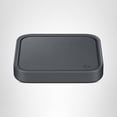 thumbnail image 2 of Samsung 15W Wireless Charger Single, Cordless Super Fast Charging Pad for Galaxy Phones and Devices, Compact Design, LED Indicator, USB C Cable Included, 2022, US Version, Grey, 2 of 8