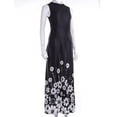 thumbnail image 3 of Robe Blanche Sans Manches à Col Rond à Imprimé Floral pour Femmes Vestidos Aguichant Moulante Été 2019 Boho Maxi Robes Aguichant Robe de Bureau Femme, 3 of 9