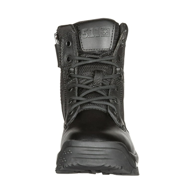5.11 Work Gear Men s ATAC 2.0 6 Inch Side Zip Military Boot Black 14 Regular Style 12394 Walmart