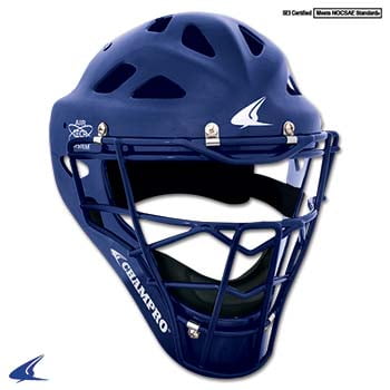 Performance Catcher's Hockey Style Headgear- Youth 6 1 2-7, Royal Blue by Champro