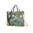 thumbnail image 7 of FORMRS Womens Corduroy Tote Bag Crossbody Shoulder Handbag with Pocket, Pine Tree, 7 of 7