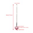 thumbnail image 2 of Peggybuy Cleaning Brush Triangular Head Shower Brush Adjustable for Home Bathroom Kitchen, 2 of 8