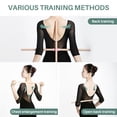 thumbnail image 2 of Wooden Sticks Yoga Rod Posture Correction Sticks Body Stretching Tool 2 Pcs Wooden Sticks Posture Correction Stretching Tool Yoga Rod With Stick Buckle For Man Women Dancer Body, 2 of 8