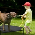 thumbnail image 5 of Veehoo Original Cooling Elevated Dog Bed, Raised Dog Cot with Washable Mesh, X-Large, Black, 5 of 9